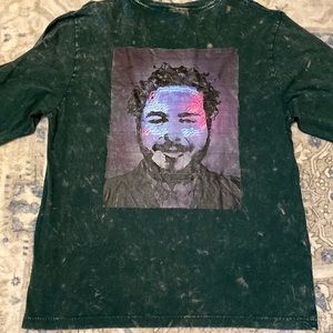 Post Malone Long Sleeve Tee with print on back